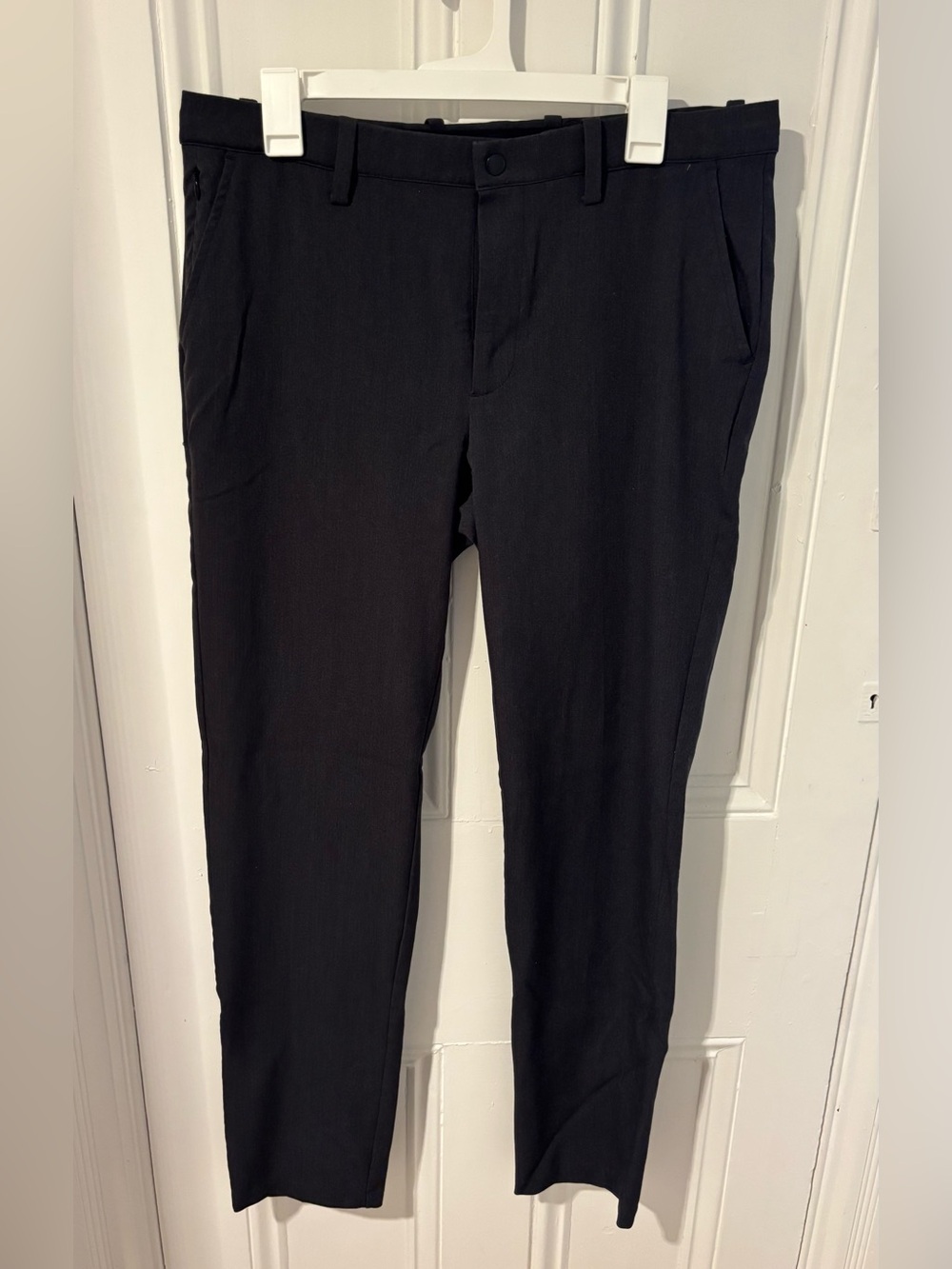 Quince Men's Charcoal Gray Dress Pants
